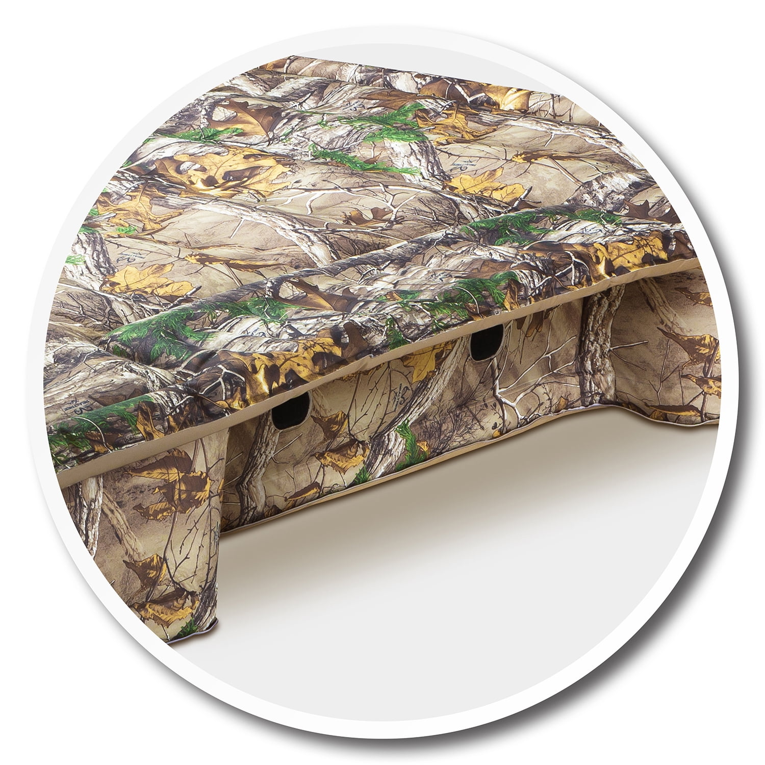 Airbedz by Pittman Outdoors - Truck Bed Air Mattress Full Size 8.0' Ft Bed With Built-In Rechargeable Battery Air Pump Camo