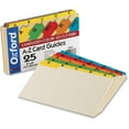 thumbnail image 2 of Oxford, OXF05827, A-Z Laminated Tab Card Guides, 25 / Set, 2 of 2