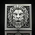 thumbnail image 5 of fenteer 3xMen's Combination s Vintage Lion Hip Hop Jewelry s Gift 8 3 Pcs, 5 of 7