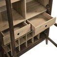 thumbnail image 2 of Modway Nolan Arched Bar Cabinet in Dark Walnut, 2 of 10