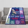thumbnail image 2 of Nurse Gifts, Nurse Gifts for Women, Gifts for Nurses, Rn Gifts for Nurses, Burse Graduation Gift, Bursing Graduation Gifts for Her, Burse Practitioner Gifts for Women, Nurse Blanket 60"X50", 2 of 6