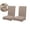 Khaki, variant on 2 Pcs Waterproof Chair Covers for Dining Room, Stretch Jacquard Dining Chair Slipcovers Removable Washable Chair Protector for Kitchen, Hotel, Restaurant