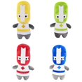 thumbnail image 3 of Castle Crashers,Plushies - Castle Crashers Knight Stuffed Plush Toy for Fans,1 x Plush Doll - Castle Crashers,Green - B,10.2", 3 of 3