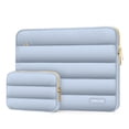 thumbnail image 1 of Funda para portátil MOSISO de 15-15,6 pulgadas con mangas abullonadas, color azul bebé, 1 of 6