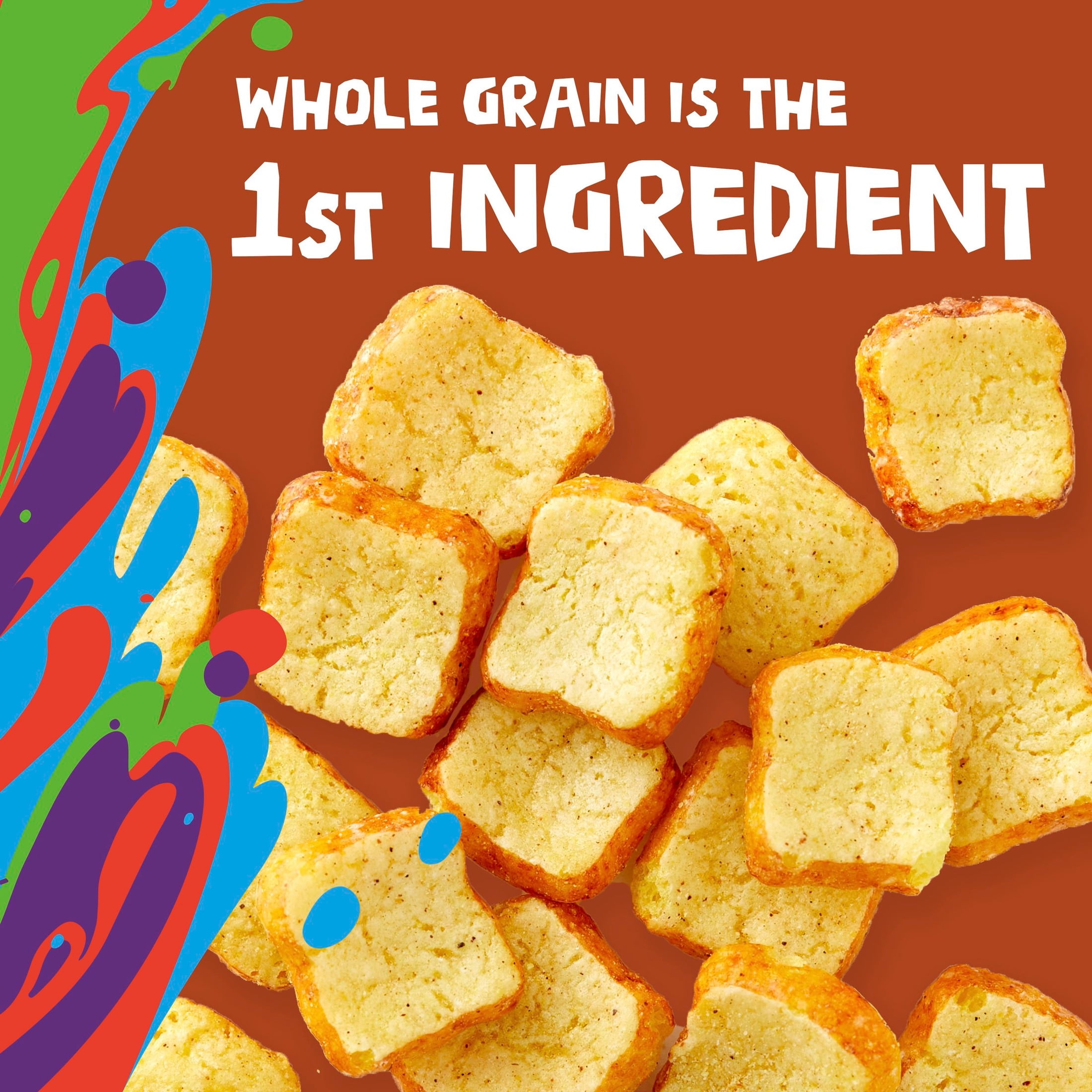 (3 pack) French Toast Crunch Breakfast Cereal, Syrup and Cinnamon Taste, Family Size, 17.4 oz