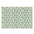 thumbnail image 1 of Cactus Cutting Board, Hand Draw Foliage Pattern Botanical Inspired Floral Tropical Elements, Decorative Tempered Glass Cutting and Serving Board, Large Size, Green Reseda Green, by Ambesonne, 1 of 1