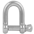 thumbnail image 4 of Reliable In Use Stainless Steel Shackle, D-Shape Shackle, Strong Bearing Force Aerial Work Crane Load Bearing For Towing High-rise Rescues, 4 of 8