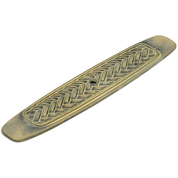 Hickory Hardware 1 x 5" Blonde Antique Backplate - P7514-BOA