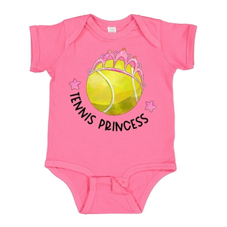 

Inktastic Tennis Princess- Tiara Girls Baby Bodysuit