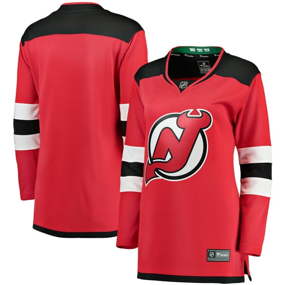 Women's Fanatics Red New Jersey Devils Home Breakaway Jersey