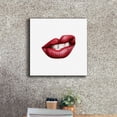 thumbnail image 3 of Epic Graffiti 'Emotion Lips III' by Grace Popp, Giclee Canvas Wall Art, 18"x18", 3 of 8