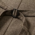 thumbnail image 5 of BVOFAR Men's Vintage Tweed Suit Vest Herringbone Wool Blend Vests Business Causal V Neck Waistcoats Prom Wedding Waistcoat Coffee L, 5 of 10