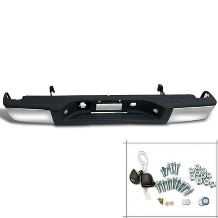 - Spec-D Tuning 2007-2011 Chevy Silverado/ Gmc Sierra S/S Rear Bumper Step Chrome 07 08 09 10 11