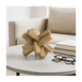 thumbnail image 4 of Decorative Object for Home Decor - Bathroom and Office Decor Sculpture - Modern Living Room Decor Statement - Shelf Styling Piece and Coffee Table Statues - Unique Decorative Ornaments - 6" Brown, 4 of 13