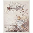 thumbnail image 3 of Walter Harrison Cady 15x18 Black Modern Framed Museum Art Print Titled - I am the Great Dragon Fly (1918), 3 of 5