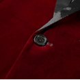 thumbnail image 2 of Men's Velvet Blazer Slim Fit Solid Tuxedo Jacket Business Casual Blazer 26s, 2 of 5