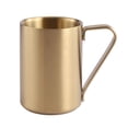 thumbnail image 5 of 150/280ml Water Cup with Handle Double Layer Stainless Steel Coffee Beer Cup Mug Drinkware Tools Daily Use, 5 of 7