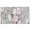 Pioneer Flower Floral, variant on Pioneer Flower Floral Print Pattern Door Rugs,Washable Non Slip Door Mats Indoor,Decorative Door Mats,Entry Mat Indoor for Entrance,Bedroom,Kitchen,Bathroom,17"x30"
