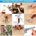 thumbnail image 4 of Alicates multifunción, martillo multifunción 14 en 1, cuchillo multifunción, cuchillo de supervivencia, accesorios para acampar, navaja plegable suiza Herramientas multifunción Regalo para hombres Reg, 4 of 5