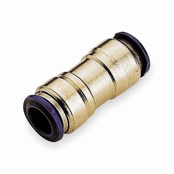 Aignep Usa Union,1/4 In,Tube,Brass,PK10 88040-04