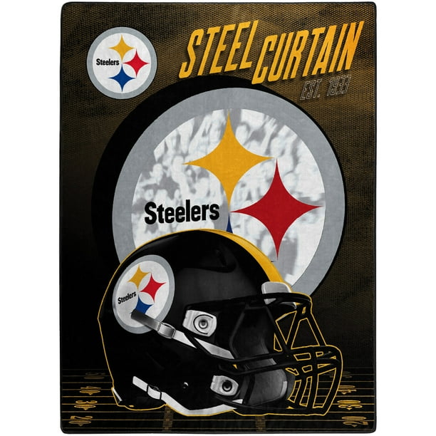 Pittsburgh Steelers The Northwest Company 60 X 80 State Pride Throw Blanket Walmart Com Walmart Com