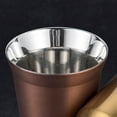 thumbnail image 4 of Lefu Tasse à Café Murale en Acier Inoxydable 80 ml Résistante à la Chaleur pour Espresso, 4 of 9