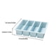 thumbnail image 2 of Molde de silicona Toystoory 4 rejillas para cubitos de hielo forma Rectangular color Azul, 2 of 6