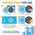 thumbnail image 2 of Bastion Washing Machine Cleaner, Deodorizer, & Descaler - 24 pack (One Year Supply), 2 of 2