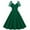 Army Green, variant on Women's Mesh Splicing 1950s Vintage Dresses Elegant V Neck Short Sleeves Formal Evening Cocktail Party Swing Dresses