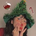 thumbnail image 5 of 2024 Sombreros decorativos navideños Tocado de árbol de Navidad Accesorio de fotografía Diadema decorativa para fiesta navideña Accesorios para el cabello, 5 of 5