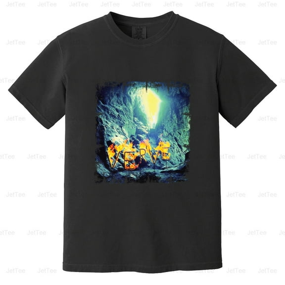 The Verve Storm in Heaven Shoegaze Psychedelic Rock Britpop Band Comfort Color T-Shirt Unisex, up to 4XL
