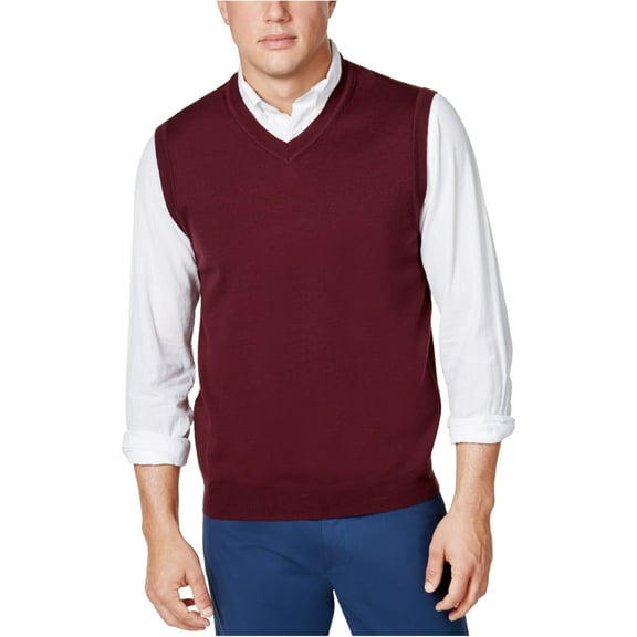 Mens Sweater Vests Purple