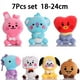 thumbnail image 5 of BT21 Mini BTS figura colgante de muñeca de juguete de peluche, accesorios de dibujos animados de Anime Kawaii, regalos de cumpleaños para niños, 12cm, 22cm, nuevo, 5 of 5