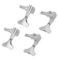 thumbnail image 4 of Mécaniques de guitare basse scellées en forme de queue de poisson 2L2R (argent), 4 of 4