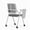 White_With Wheels, variant on Student Chair with Attached Desk Conference Chair Folding Chair for Guest Reception,Staff Training Chair,Ergonomic Office Chair for Home School Learning Room