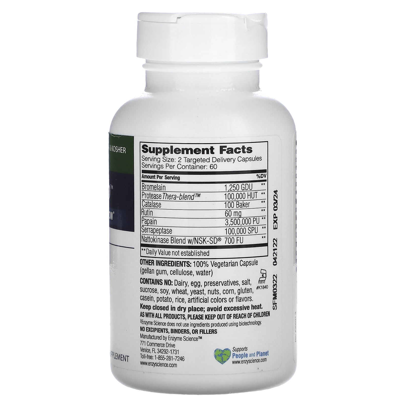 MyoMend with Rutin, 120 Capsules, Enzyme Science