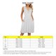 thumbnail image 5 of Vestido de cintura sin mangas con bolsillos y cuello en V para mujer, vestido de costura de encaje para primavera y verano, 5 of 6