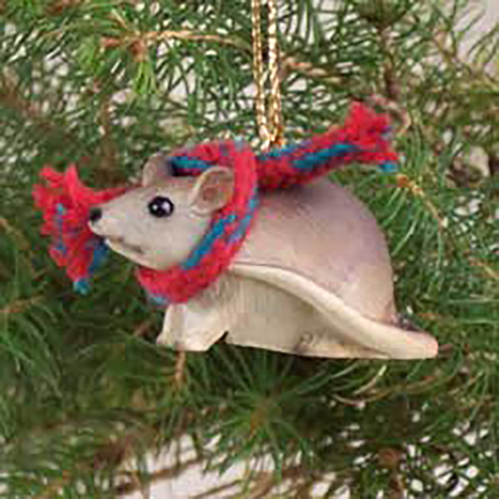 Daily Lady Rat Christmas Ornament 