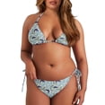thumbnail image 6 of Yuyamidu Camo Fishing Women's Bikini Set High Cut Triangle Sexy Tie Swimsuit Two Piece Bathing Suit Halter String Cheeky Swimsuit Tie Back Bathing Suit Woman 2XL, 6 of 8