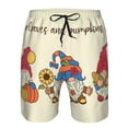 thumbnail image 3 of Pofeuu Autumn Gnomes1 Prin Men's Swim Trunks Quick Dry Bathing Suit Swimming Board Shorts Mesh Lining Beach Swimwear-Large, 3 of 6