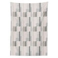 thumbnail image 3 of Ambesonne Geometric Tablecloth Rectangular Table Cover, Brush Stroked Blocks, 60"x84", Multicolor, 3 of 4