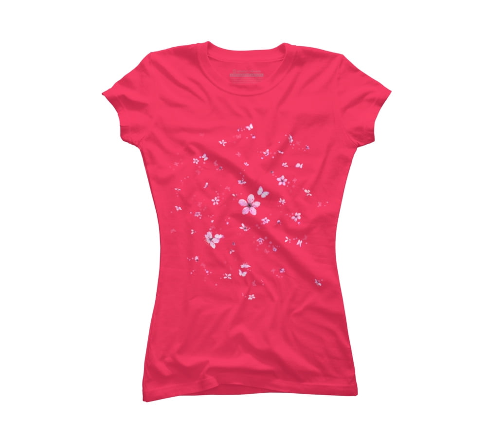 dark pink graphic tee