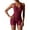 Q-41 Burgundy Wine, variant on Dark Royal Blue Overalls Shortalls for Ladies Summer Fall Bodycon Sport Athletic Yoga Seamless High Leg Butt Lifter Booty Shorts Overalls Shortalls Shorts Rompers Womens 2026 M