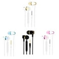 thumbnail image 1 of In Ear Earphone Running Sports Headphone earbuds In ear earphone In ear Wired Earplug Headset with Microphone for Android for IOS, 1 of 5