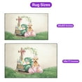 thumbnail image 5 of Easter Egg Soft Coated Wheaten Terrier Bunny Ear Welcome Spring Truck Indoor Rug Wheatie Dog Lover Carpet Living Bed Room Sofa Home Decor - 12002, 5 of 5