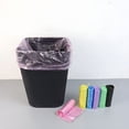 thumbnail image 5 of ACDANC 8 Gallon Trash Bags,17.7X19.68" Ultra Strong 8 Gallon Trash Bags,5 Roller Colorful Clear Garbage Bags,Ultra Thin Bathroom Trash Can Liners,Small Plastic Bags for Home Office Kitchen,Yellow, 5 of 7