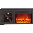 thumbnail image 5 of LivingEssentialsCorp. 62" Ashton TV Console Stand Entertainment Center with 23" Pre-Installed Electric Fireplace, 5 of 12