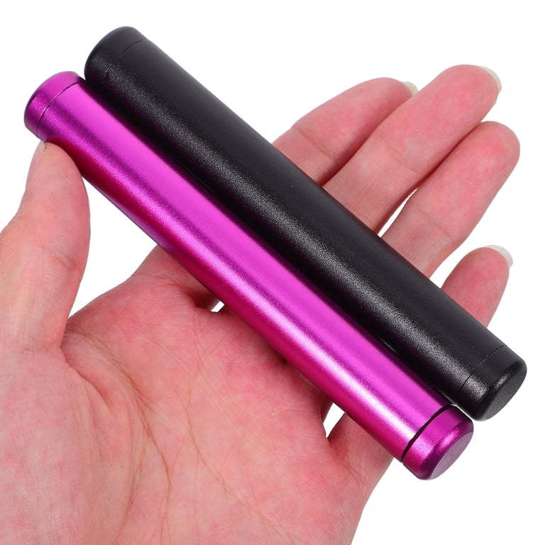 MLINS 2PCS Metal Tube Container Airtight Tubes Waterproof Storage
