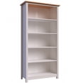 thumbnail image 4 of From the Tree Furniture Solid Pine Wood Bookcase – Tall Bookshelf with 4 Adjustable Shelves for Home, Office & Kids Room, 4 of 8