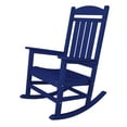 thumbnail image 2 of POLYWOOD Presidential Rocking Chair in Pacific Blue, 2 of 4